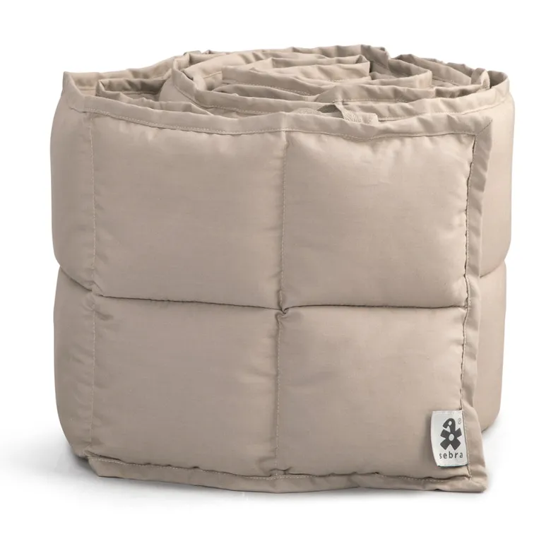 Sebra Bed Bumper, Kapok – Jetty Beige