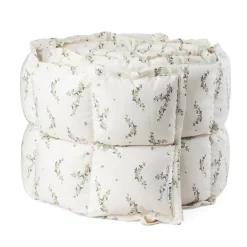 Sebra Bed Bumper, Kapok - Powder Blossom