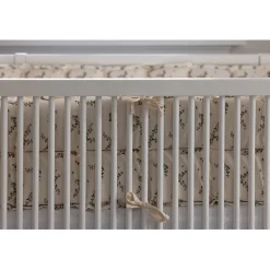 Sebra Bed Bumper, Kapok - Powder Blossom