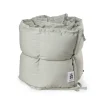 Sebra Bed Bumper, Kapok, Half Length – Mist Green