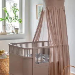 Sebra Bed Canopy, Star - Jetty Beige