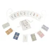 Sebra Birthday Garland with Gifts, Numbers 0-9, Organic Cotton