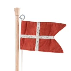 Sebra Birthday Table Flag, Wood