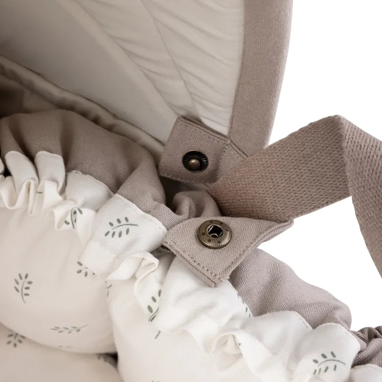 Sebra Canopy for 3-in-1 Babynest, Jetty Beige