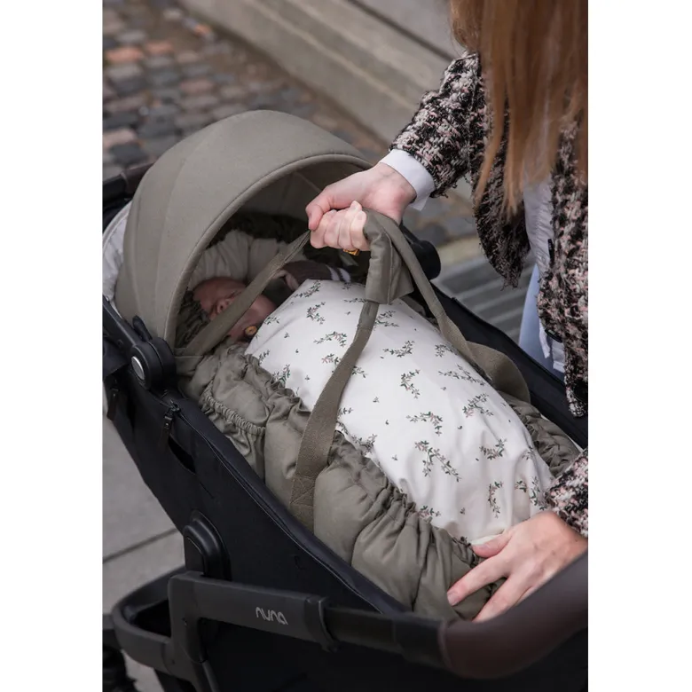 Sebra Canopy for 3-in-1 Babynest, Dark Olive