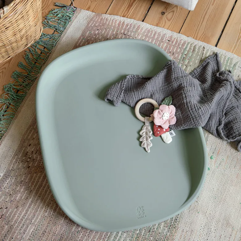 Sebra Changing Cushion, Seagrass