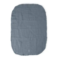 Sebra Changing Pads 6-Layer, Set of 2 - Muslin Blue