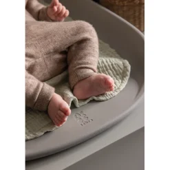 Sebra Changing Pads 6-Layer, Set of 2 - Muslin Green