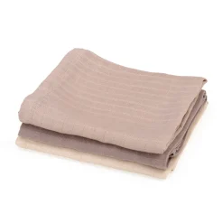 Sebra Cloth Diapers, 3-Pack Organic, Moonlight Beige