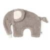 Sebra Cuddle Cloth and Pacifier Holder - Gray Elephant