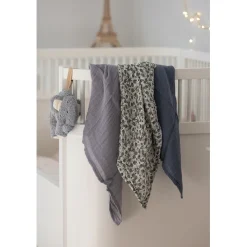 Sebra Fabric Cloths, Set of 3 - Blue Olive, Forest Lake Blue