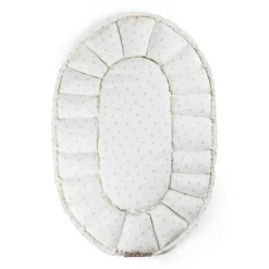 Sebra 3-in-1 Baby Nest, Baby Lift, and Play Mat, Sophora Leaves - Beige