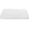 Sebra Jersey Fitted Sheet, Junior & Grow 90 x 160 cm - White