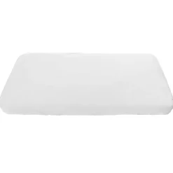 Sebra Jersey Fitted Sheet, Junior & Grow 90 x 160 cm - White