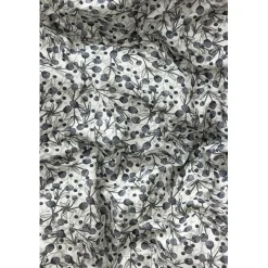 Sebra Junior Bedding, Organic - Blue Olive