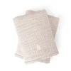 Sebra 6-Layer Muslin Changing Pads, Set of 2 - Rose