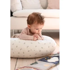 Sebra Nursing Pillow, Organic Cotton - Sophora Leaves