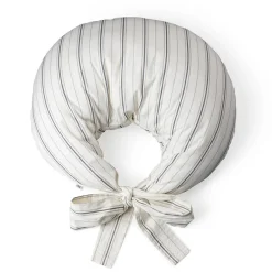 Sebra Nursing Pillow, Organic Cotton - Cream Stripe