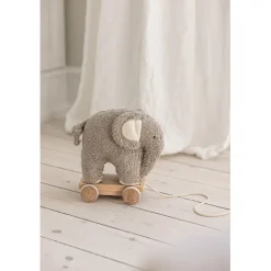 Sebra Pull-Along Toy, Fanto - Grey