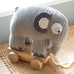 Sebra Pull-Along Toy, Fanto - Classic Grey