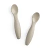 Sebra Silicone Spoon Set, Jetty Beige
