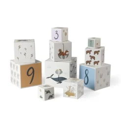 Sebra Stacking Boxes, Set of 10.