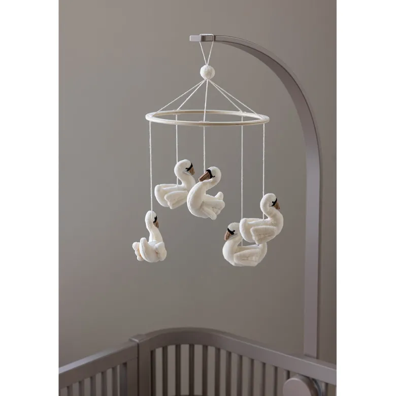 Sebra Swan Felt Mobile