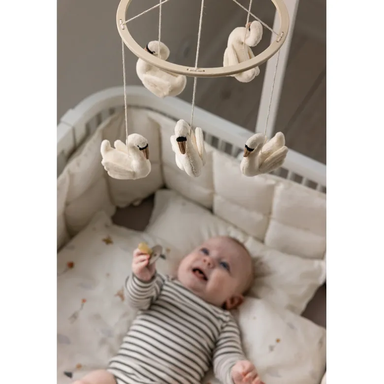 Sebra Swan Felt Mobile