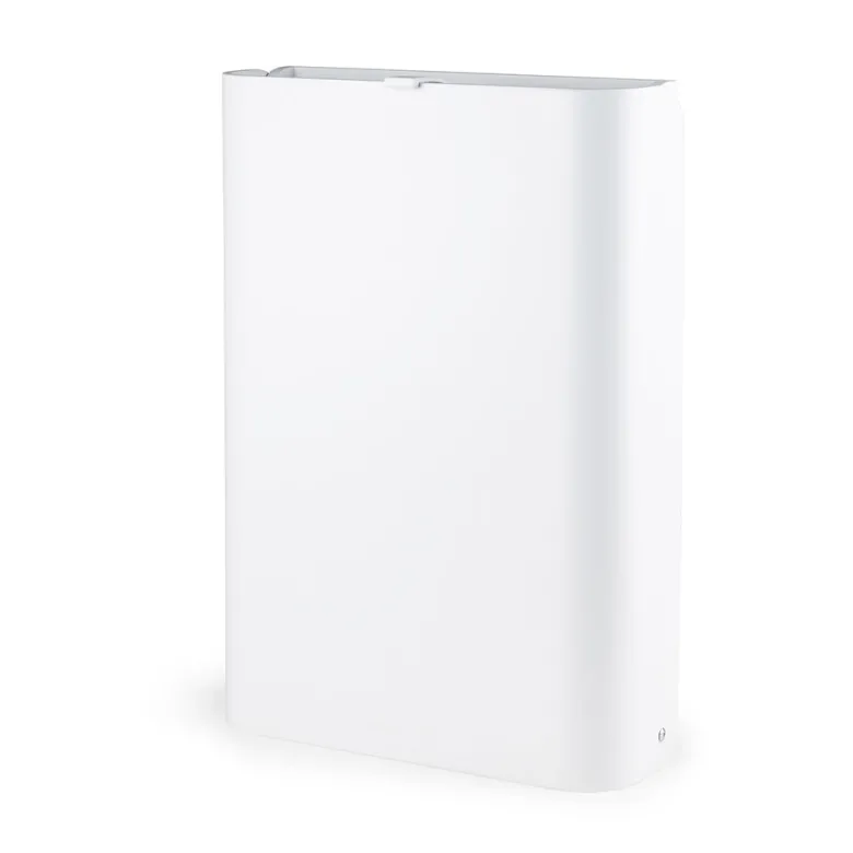 Sebra Væghængt puslebord i træ, Classic white