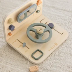 Sebra Wooden Activity Panel, Car