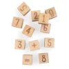 Sebra Wooden Building Blocks, 12 pcs. - Number Blocks