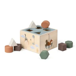 Sebra Wooden Shape Sorter Box