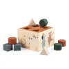 Sebra Wooden Sorting Box, Toes/Builders