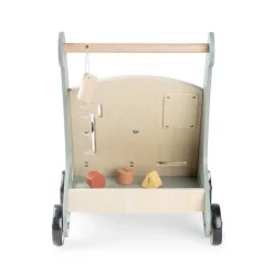 Sebra Wooden Walker with Activities, Car