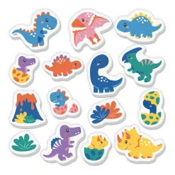SES Creative Bath Toys, Foam Bath Figures - Dinosaurs