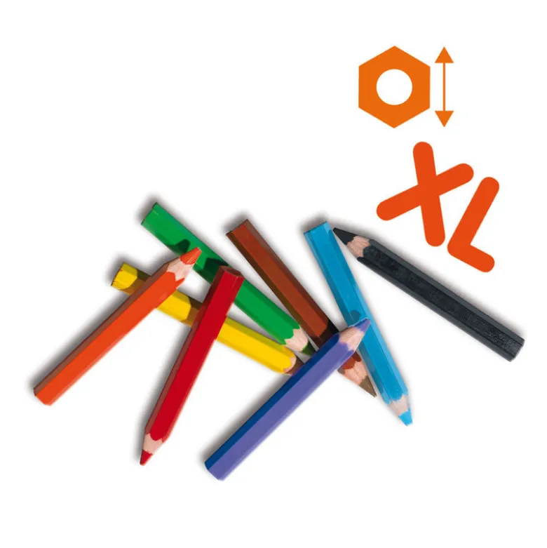 SES Creative Color Pencils, My First Color Pencils - Set of 8