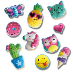 SES Creative Creative Box, Cast and Paint - Happy Plaster Figures