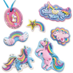 SES Creative Creative Kit, Cast and Paint – Unicorns in Plaster