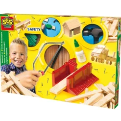 SES Creative Deluxe Wooden Construction Set