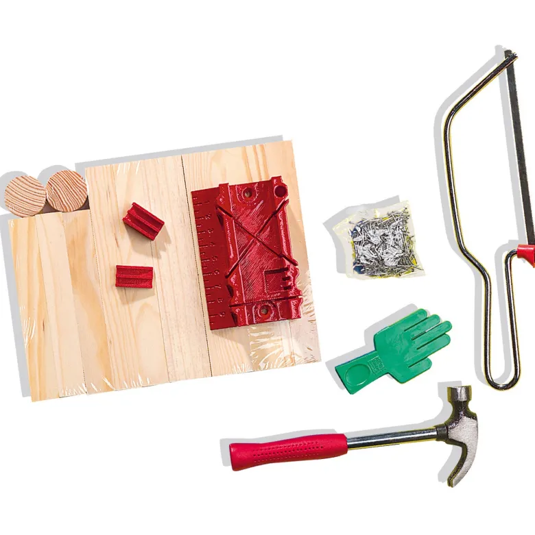 SES Creative Deluxe Wooden Construction Set