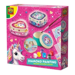 SES Creative, Diamond Mosaic - Jewelry Box with Unicorn