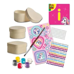 SES Creative, Diamond Mosaic - Jewelry Box with Unicorn