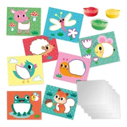 SES Creative ECO Finger Paint Set on Card