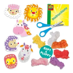 SES Creative Embroidery Cards – Embroider Soft Animals