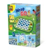SES Creative Game Set: Draughts and Memory Game in Travel Case
