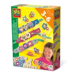 SES Creative Glitter Bracelets and Rings