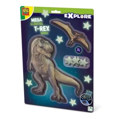 SES Creative Glow-in-the-Dark T-Rex and Pterosaur