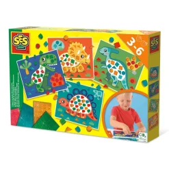 SES Creative Learn to Create Mosaics, Dinosaurs
