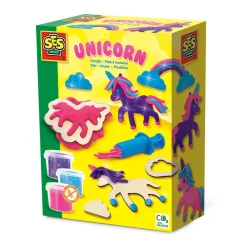 SES Creative Modeling Clay, Unicorn with Glitter