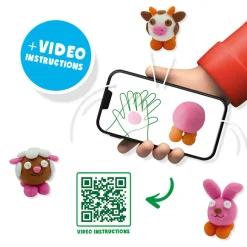 SES Creative Modeling Clay, FunDo Farm Animals